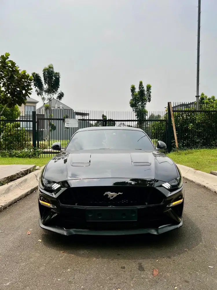 MUSTANG GT 5.0 2018 BLACK ON RED EX ARTIS