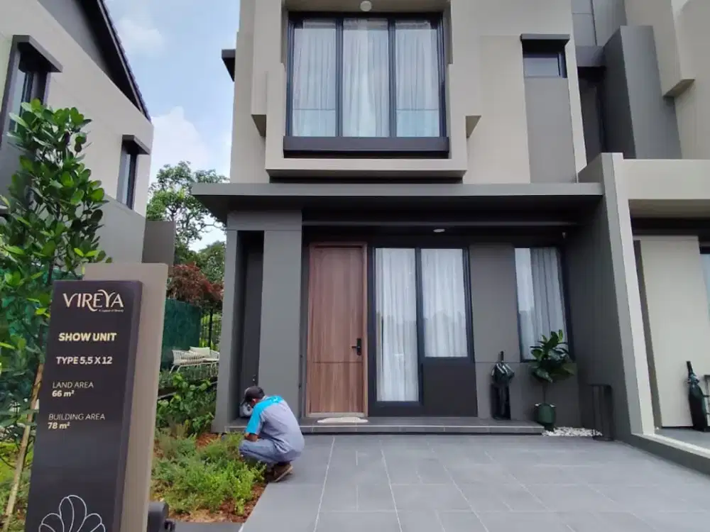 Dijual Rumah Baru 2 Lantai Pusat BSD Dekat Pasar Modern