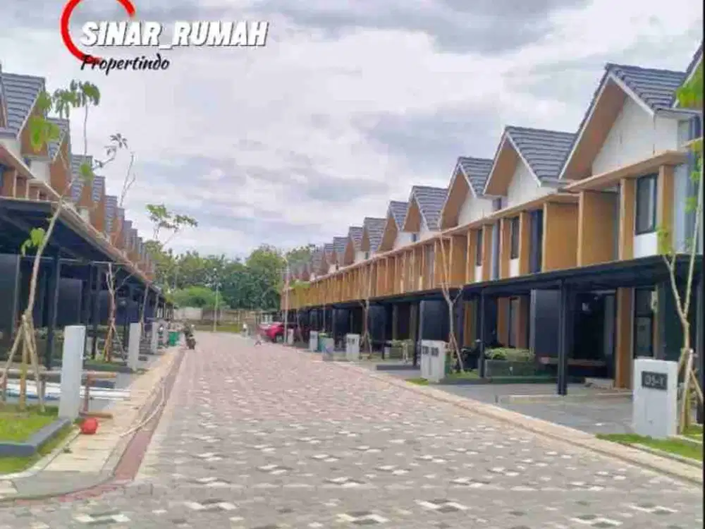 siap huni 1 lantai masih promo DP 0