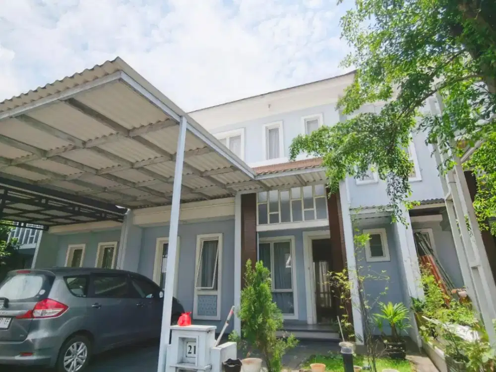Dijual atau Sewa Rumah 2 Lantai di Suvarna Sutera Semifurnish Siap Huni