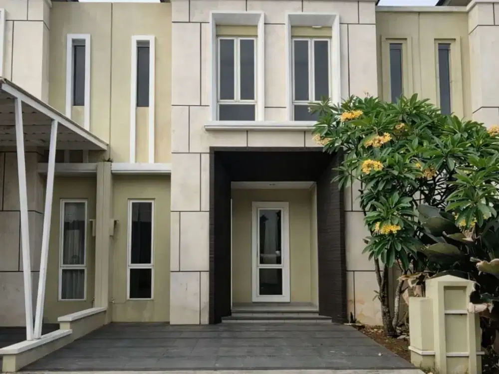 Dijual Rumah 2 Lantai Cluster Alam Sutera Dekat Mall Living World
