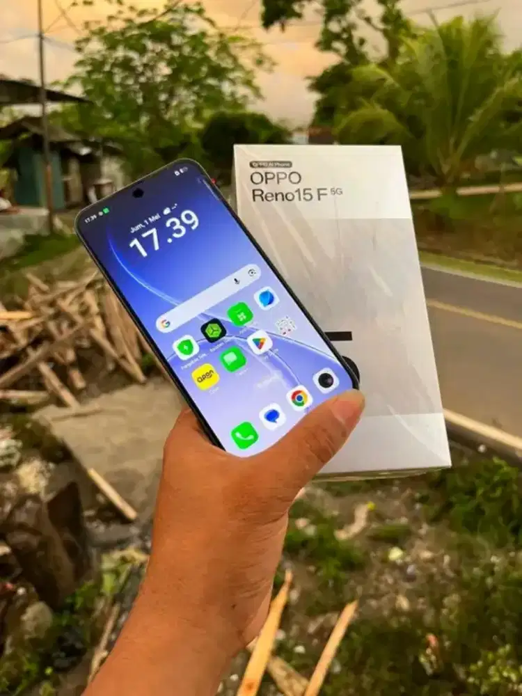 Oppo Reno 15F 5g 8+8/256 Nominus Mulus Hp+Chasan+Dus