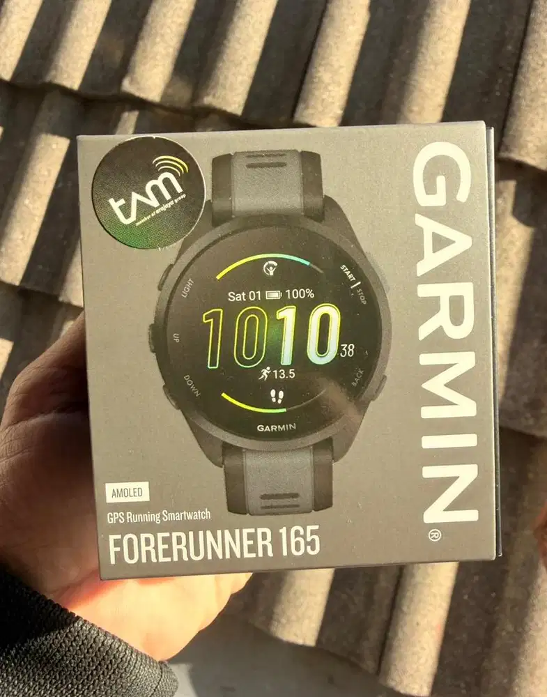 NEW GARMIN FORERUNNER 165 BLACK