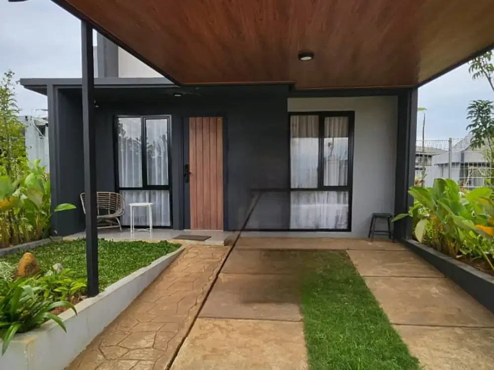Brand New! DiJual Rumah di Cibubur Satu lantai dekat tol Nagrak Kotawisata
