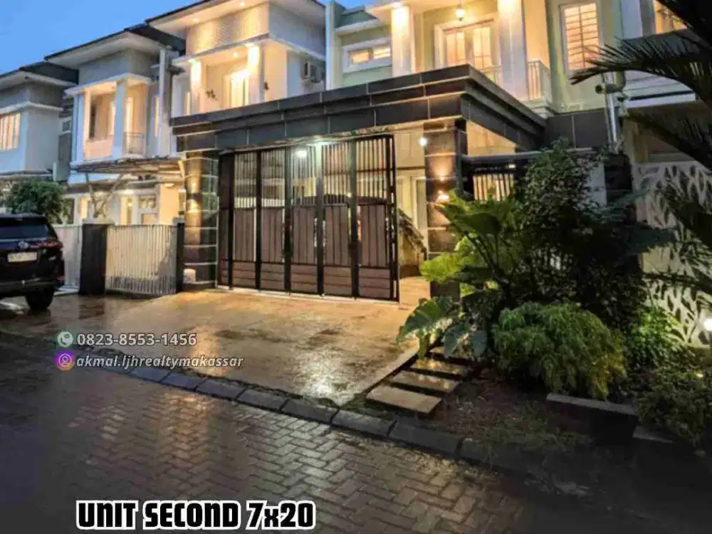 DIJUAL RUMAH 2½LT (7x20) TANJUNG BUNGA MAKASSAR