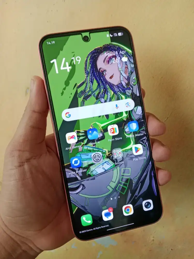 Infinix Hot 60 Pro ram 8/256 gb Nfc mulus nominus siap pakai orian