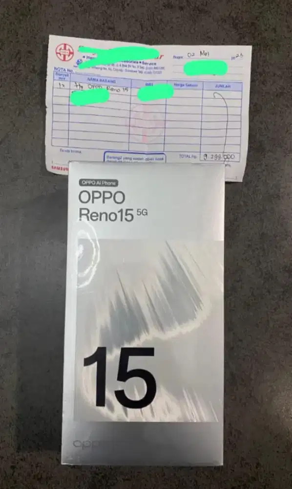 Oppo Reno 15 5g new segel