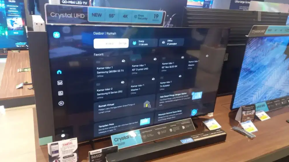 SAMSUNG 4K SMART TV 55
