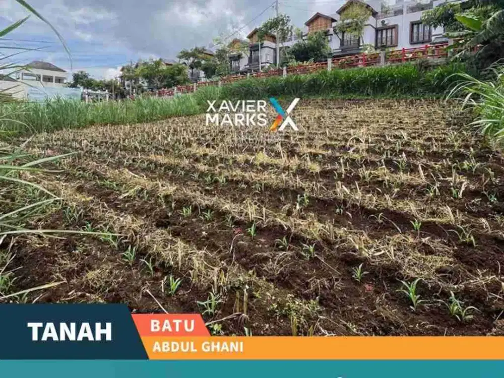 Dijual Tanah Cocok Untuk Dijadikan Villa Atau Hunian di Abdul Ghani, Kota Batu