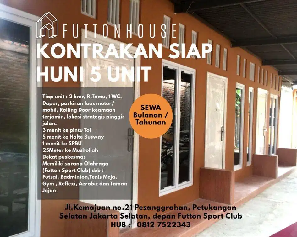 SEWA RUMAH BULANAN
