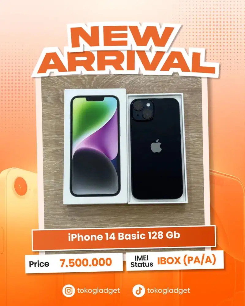 iPhone 14 Basic 128 Gb ex IBOX