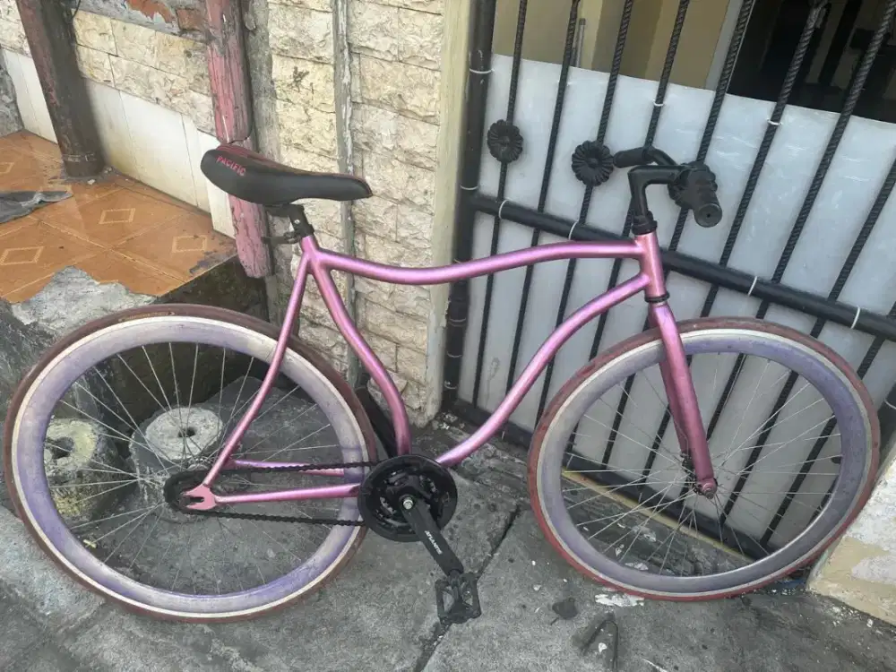 Dijual sepeda fixie torpedo bekas seperti baru