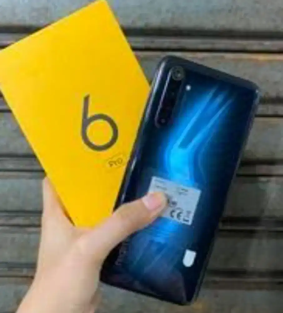 Murah hp Realme 6 pro 8/128 mulus normal masih ori semua