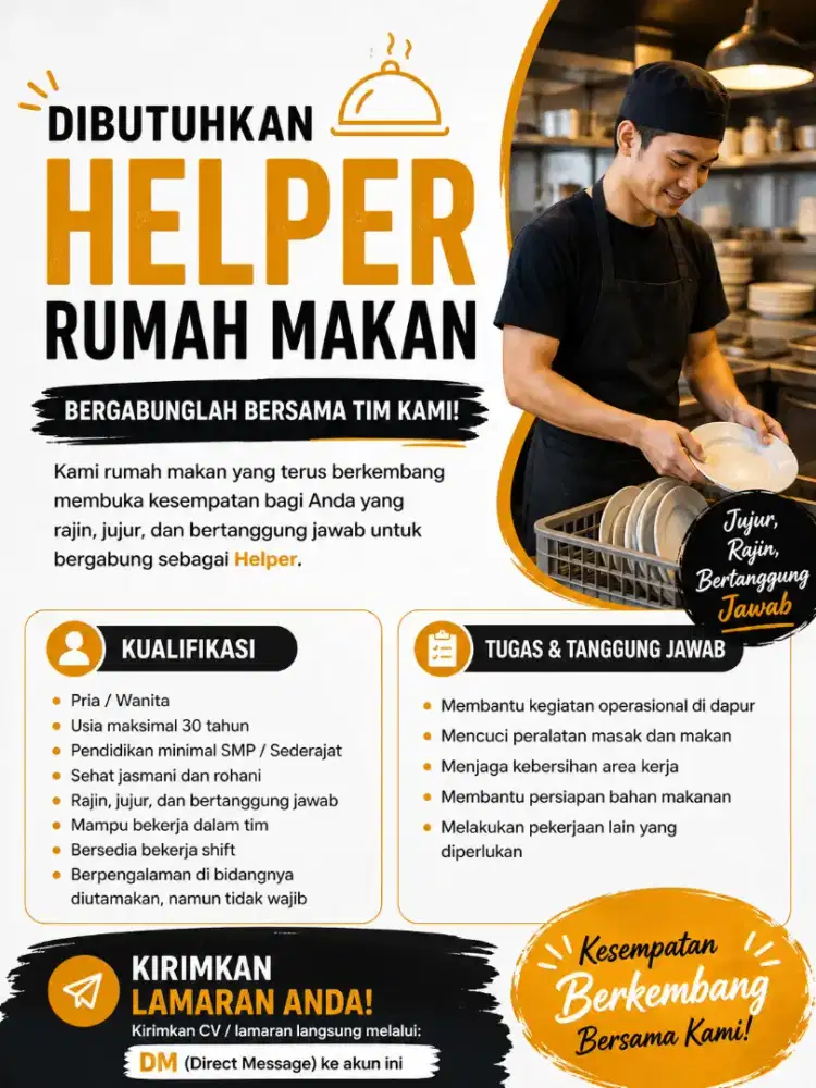 Helper Rumah Makan