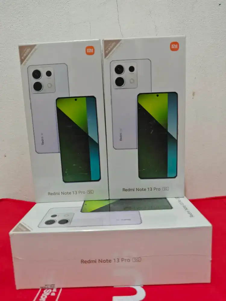 Xiaomi Redmi note 13 PRO 5G 12B RAM 512 GB Baru segel