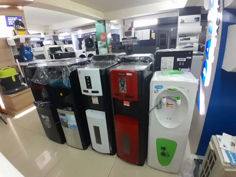 Promo cicilan dispenser bunga 0% gratis 1x angsuran tanpa dp