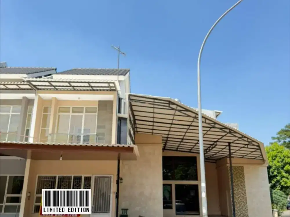 DIJUAL RUGI DIBAWAH HARGA PASAR RUMAH HOEK 2LT SIAP HUNI DI CLUSTER RESIDENCE ONE BSD