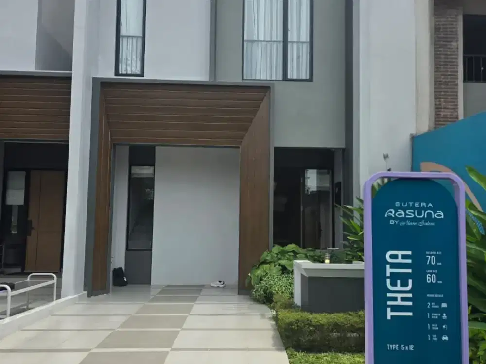 Dijual Rumah Baru 2 Lantai Alam Sutera Dekat IKEA