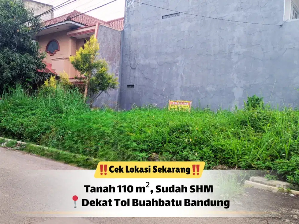 Ambil Tanahnya Dulu – 110 m² Siap Bangun