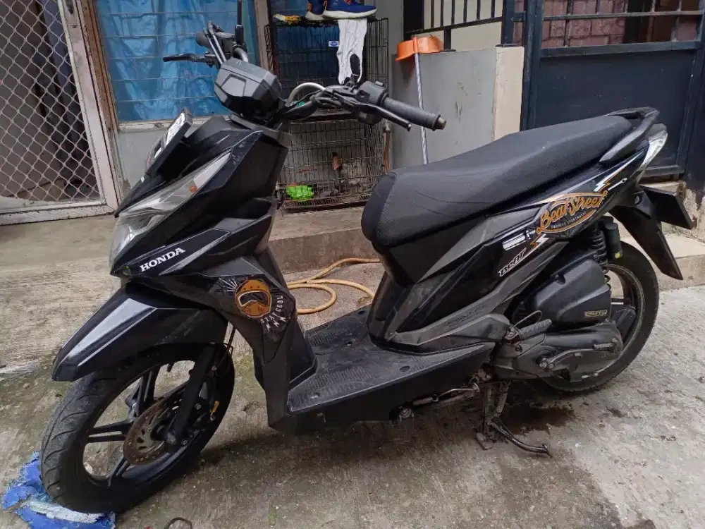 Honda Beat Street fi CBS Tahun 2018 fullOrsinil Mesin Haluss Siap Gass