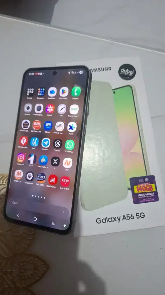 samsung Galaxy A56 5G 256 GB- Jual atau T dengan Iphone 12 mini 256 gb