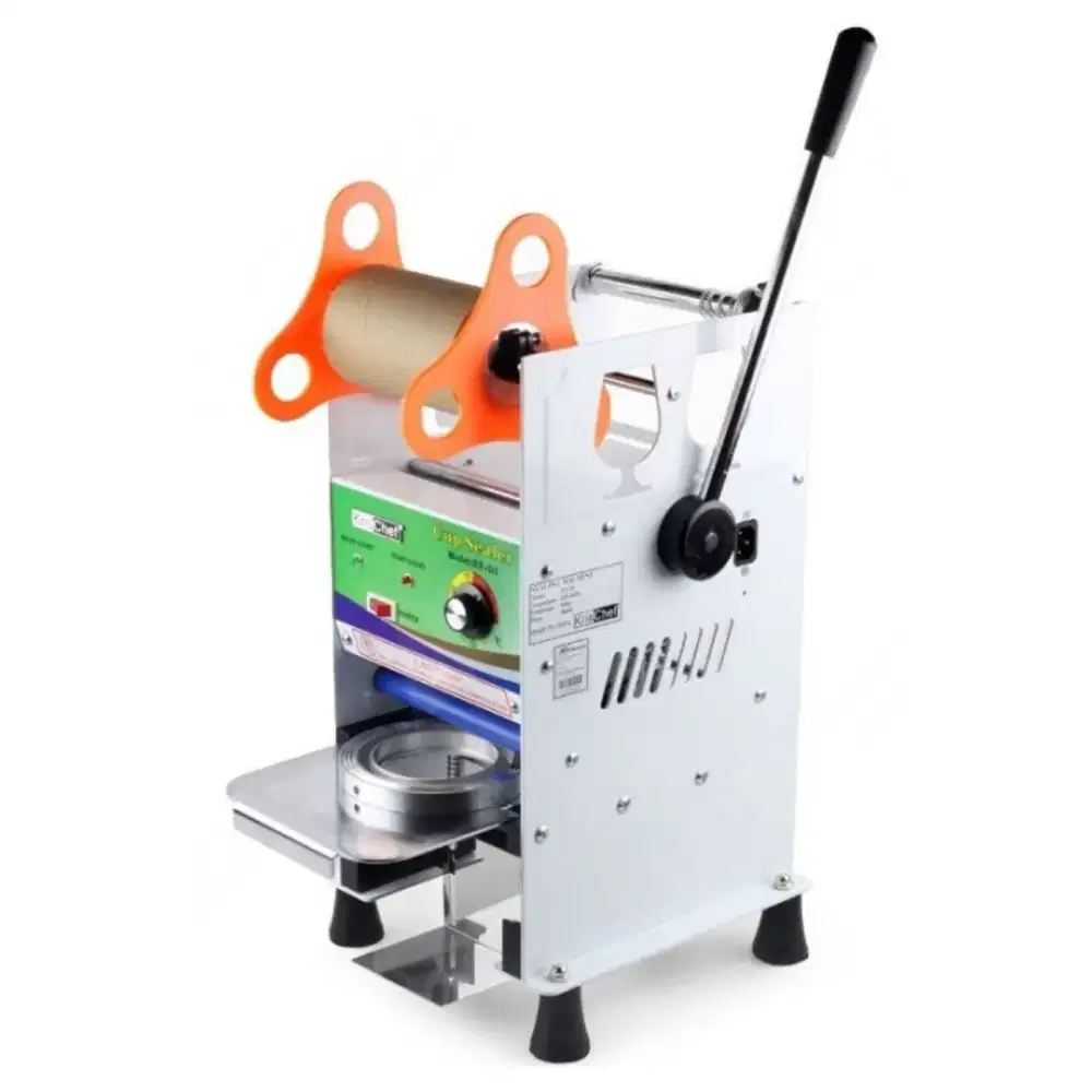 OMICKO C-39 mesin Cup Sealer semua ukuran Listrik Perekat Vacuum
