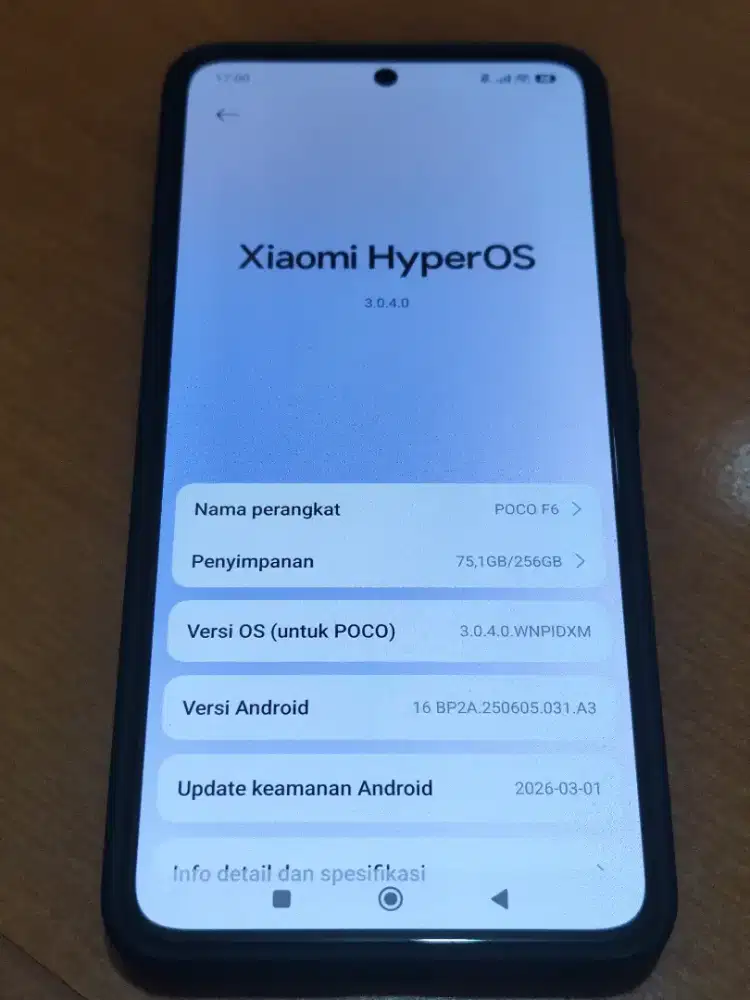 Poco F6 full set 8/256