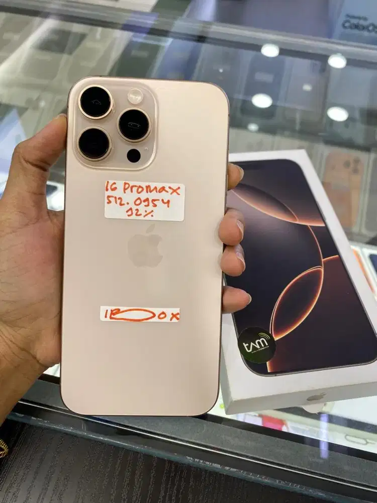 Iphone 16 promax 512 Dessert garansi ibox