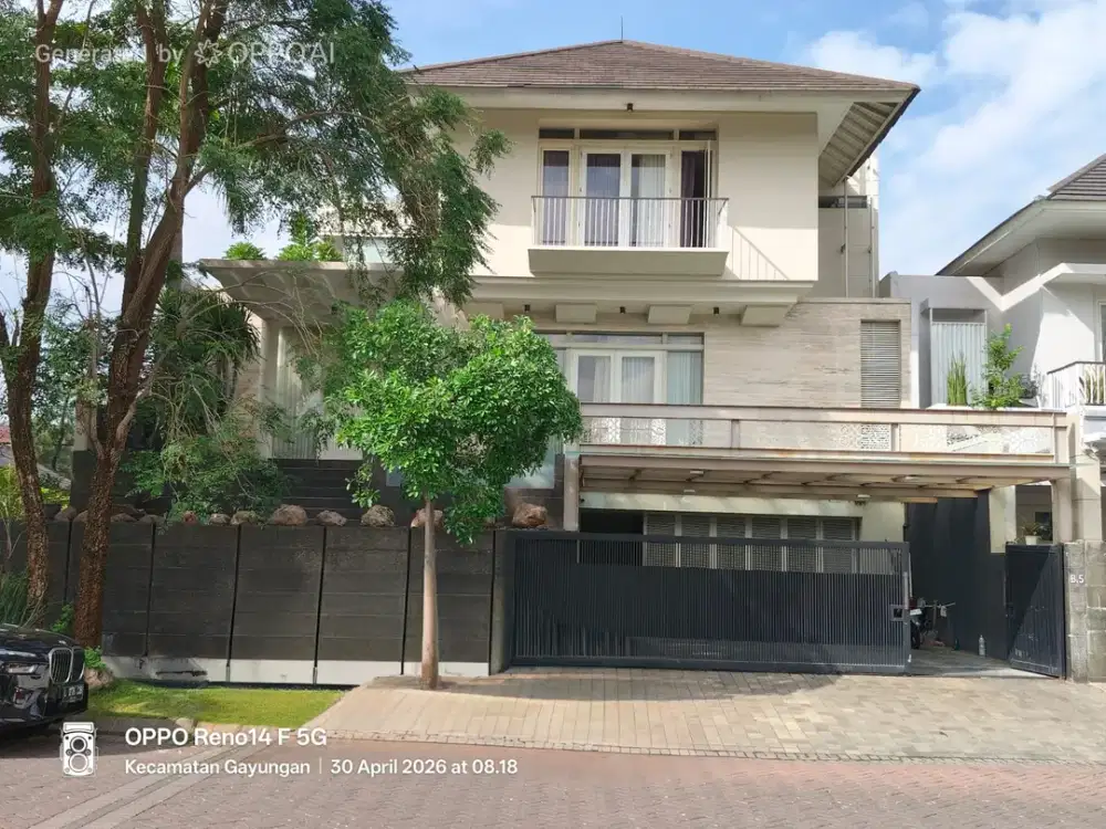 Dijual Cepat Rumah Mewah Central Park A. Yani Surabaya Selatan