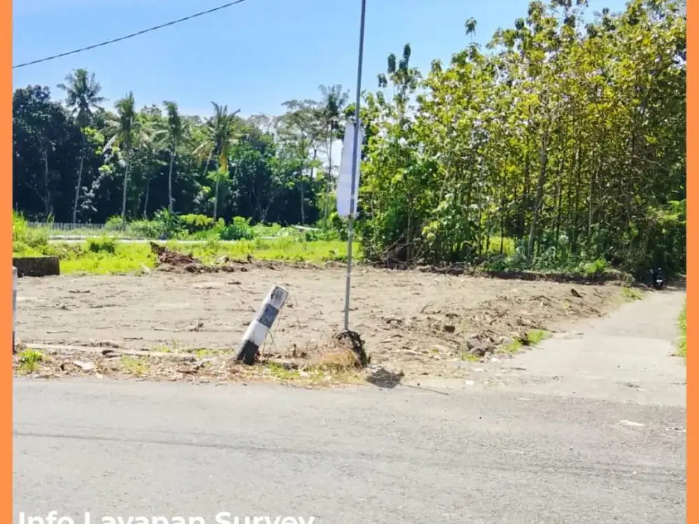 Tanah Yogyakarta 5 Menit Kampus UII Kaliurang SHM Pekarangan
