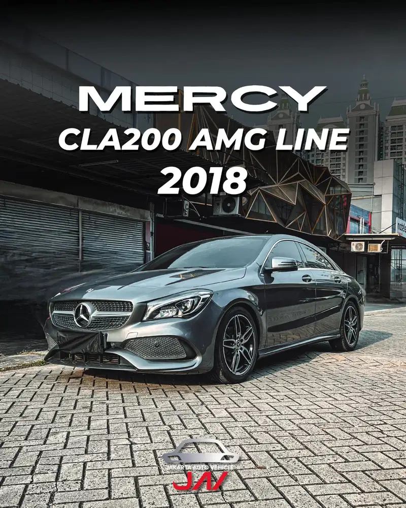 MERCEDES BENZ CLA200 AMG LINE 2018 / MINT CONDITION / LOW ODO