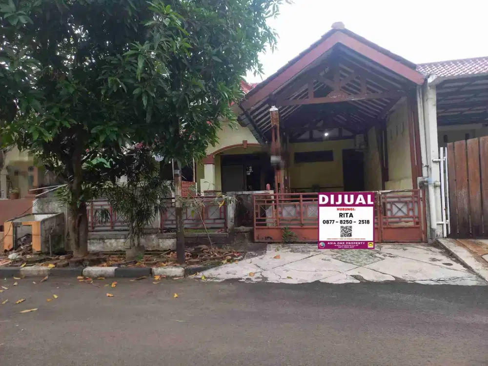 Rumah 1 lantai lebar 9 lokasi strategis di Duta Harapan Bekasi
