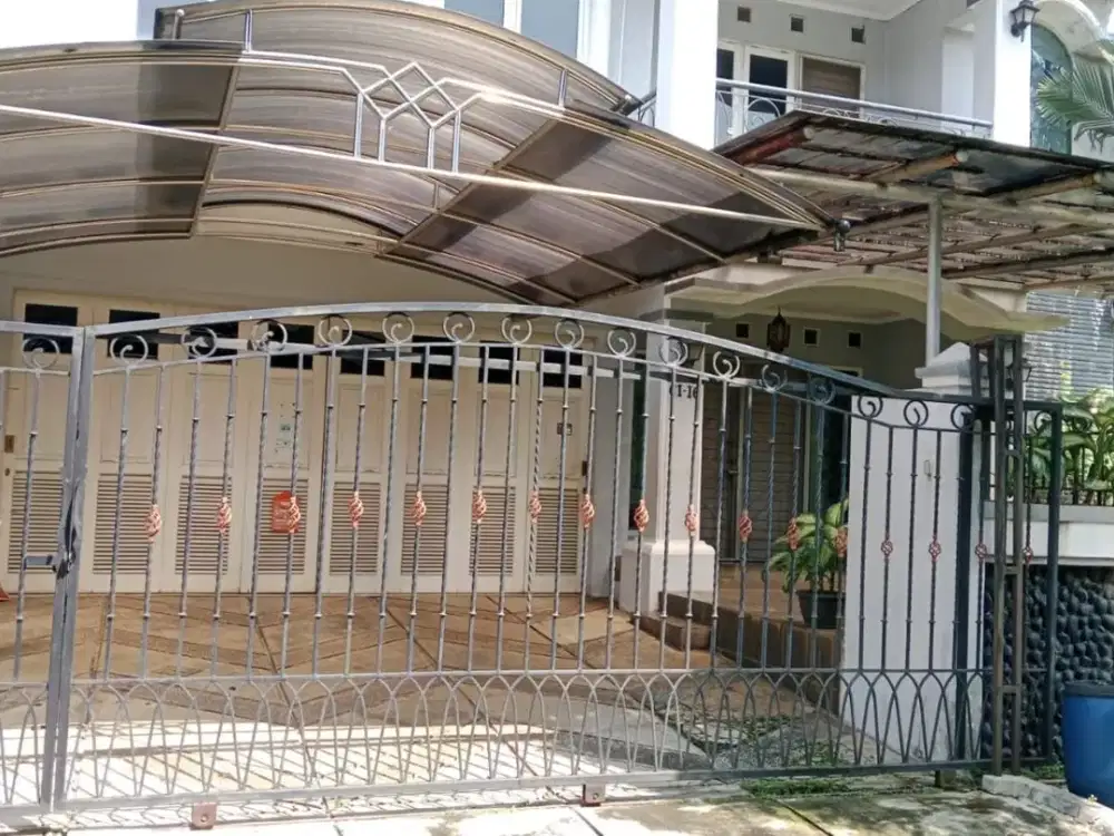 Rumah SHM 2 Lantai Bebas Banjir Posisi HOOK Dekat Tol dan Mall Aeon di Bsd Serpong