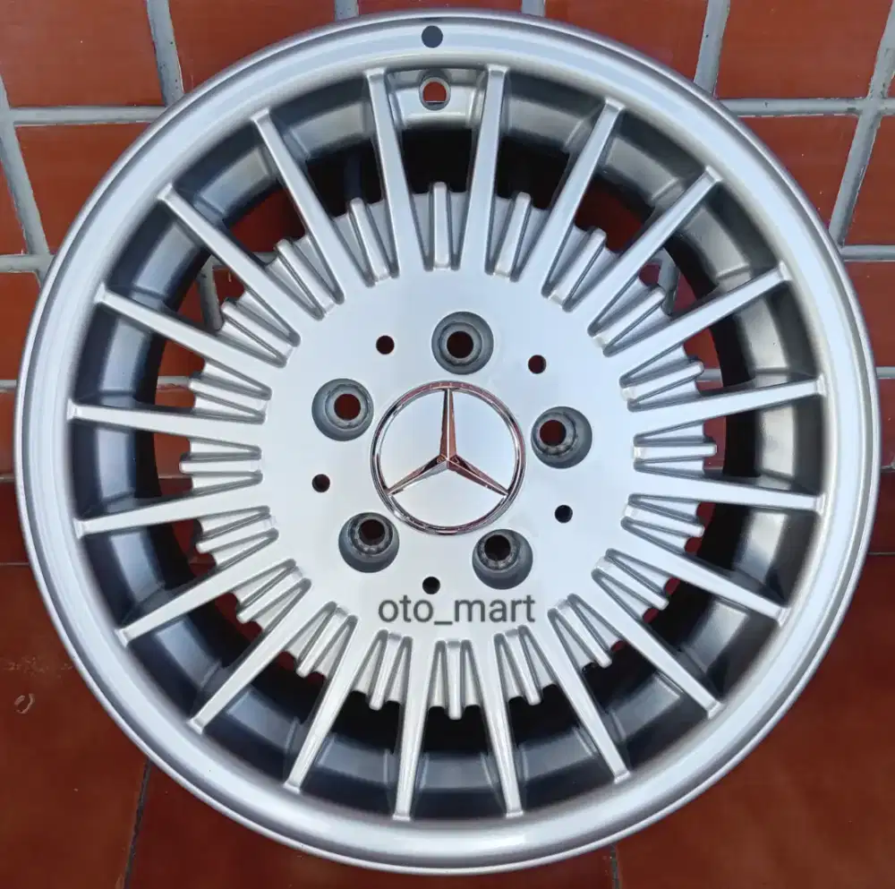 New Old Stock Velg Mercy Speedline Original R15 W124 W201 W123 MP MPS