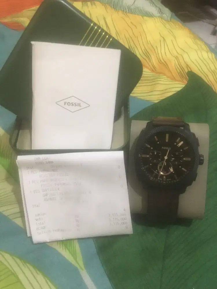 Jam Fosil ori FS6101 pria