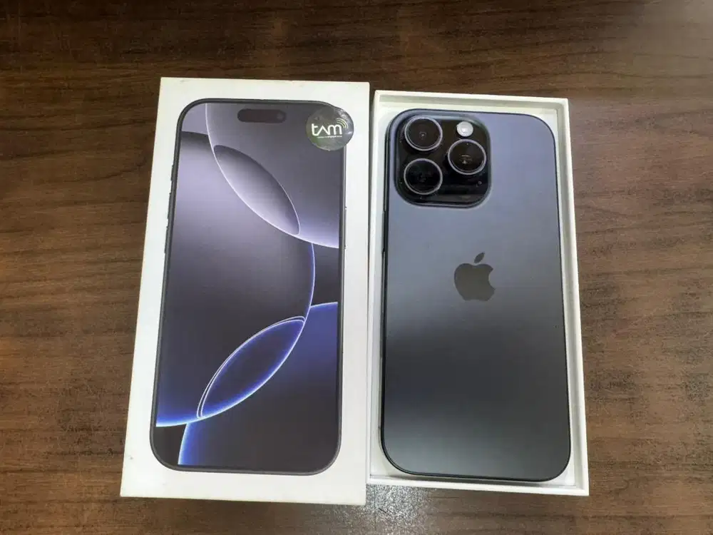 Iphone 16 pro 256 gb second garansi ibox
