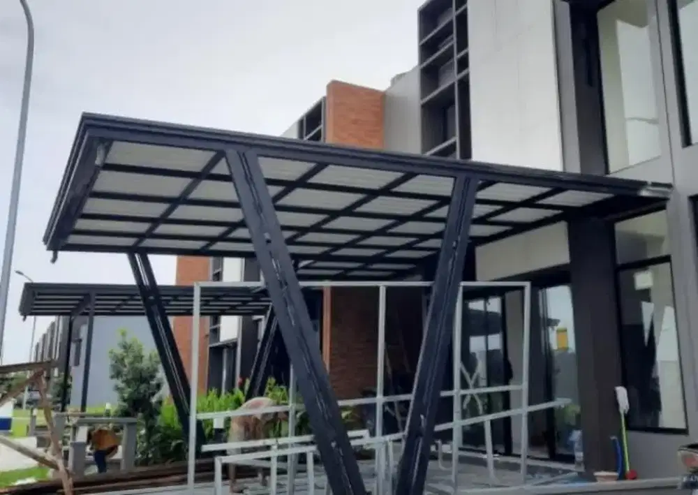 Kanopi atap alderon rs