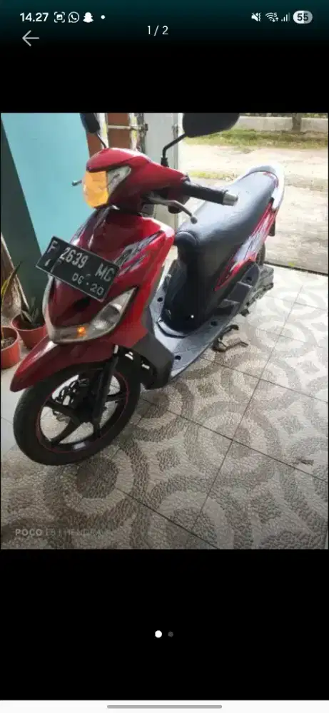 Dijual Yamaha Mio Smile tahun 2009