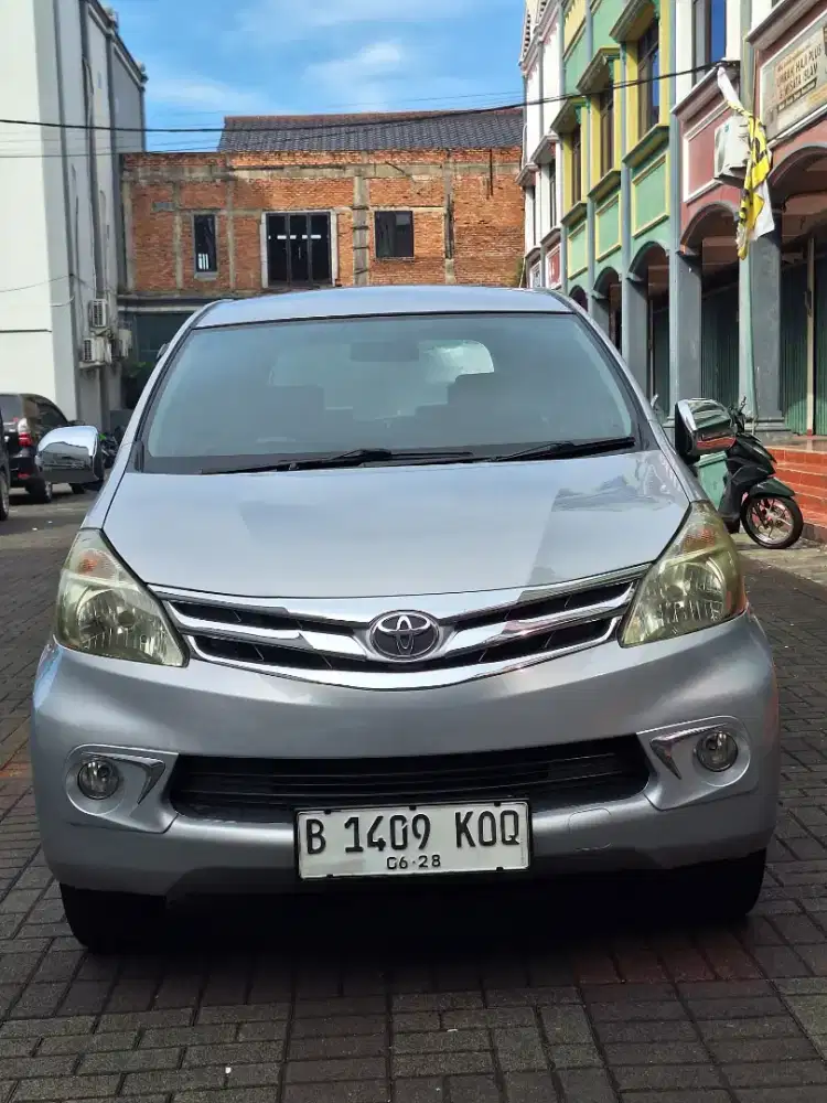 New Avanza G manual Dobel airbag 2013