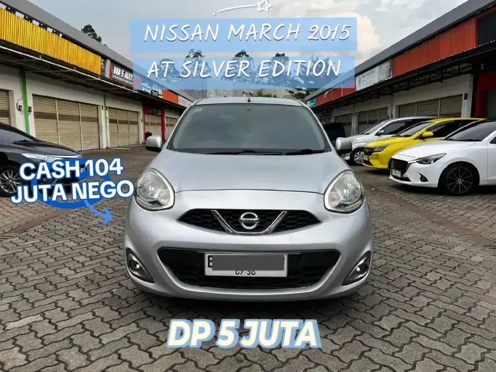 DP PROMO 5JT NISSAN MARCH 2015 AT SILVER EDITION