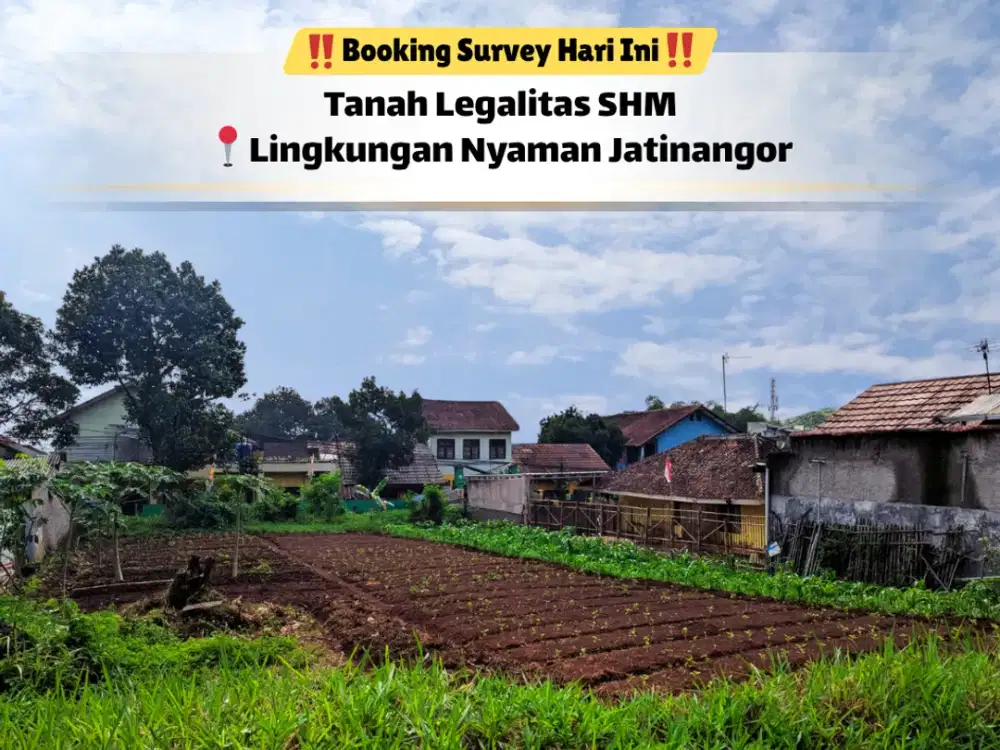 Tanah 700 m² – Lebar Depan 20 m, Jarang Ada
