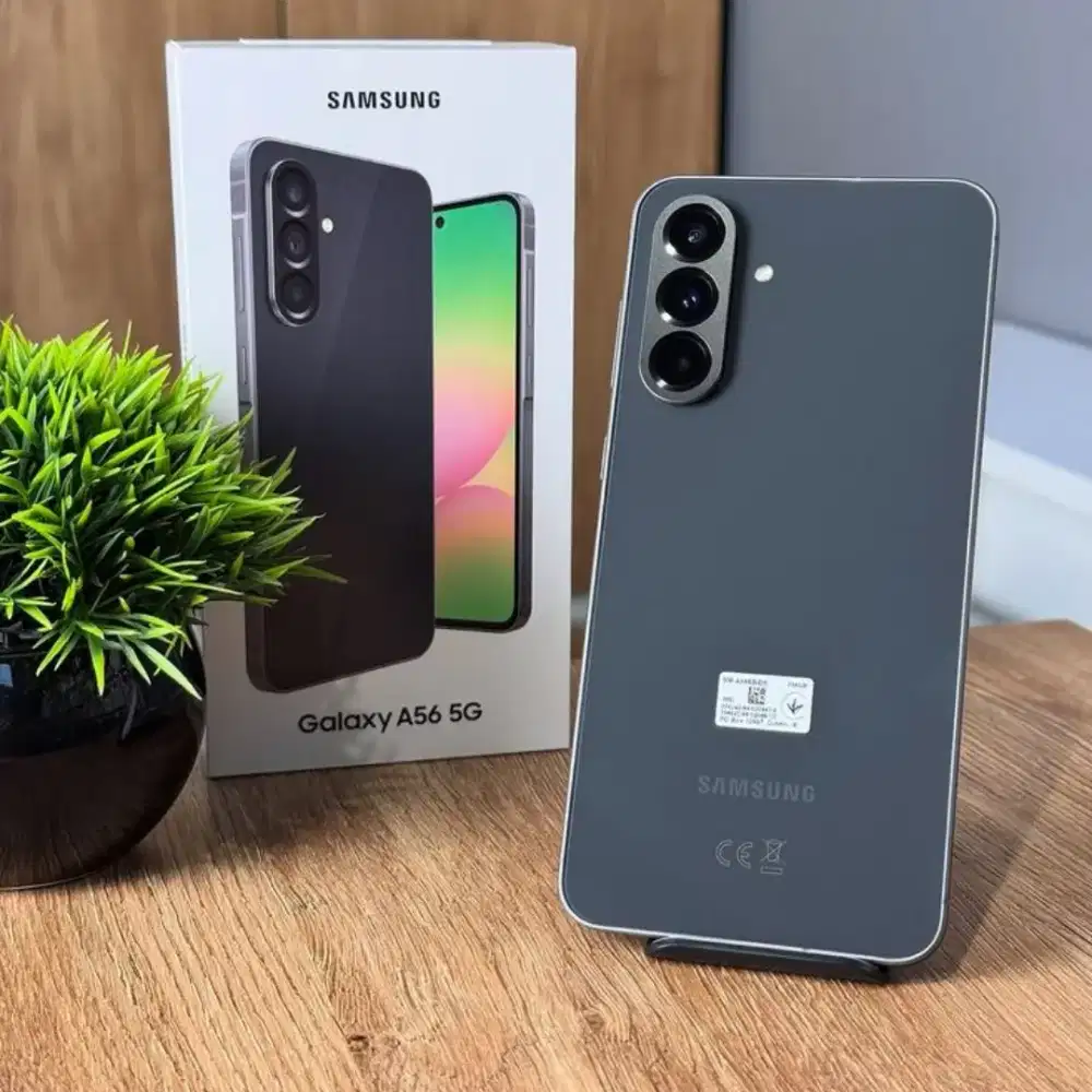 Samsung A56 12/256GB Fullset 1 minggu pakai fullset