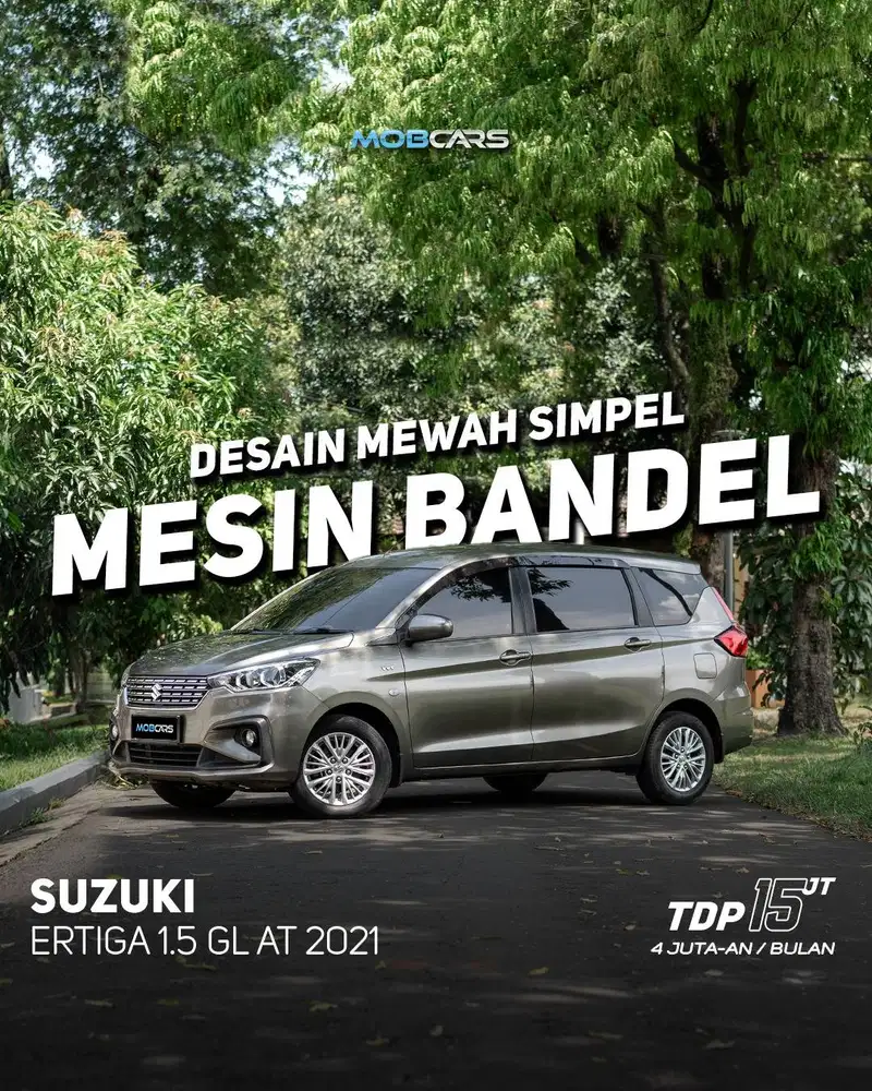 SUZUKI ERTIGA GL 1.5 AT 2021