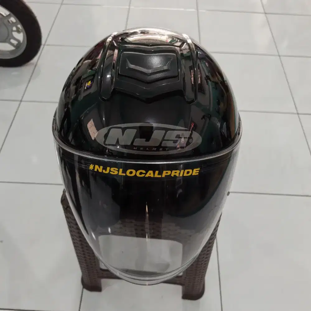 Helm NJS Kairoz black Glossy Original