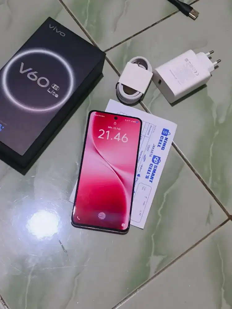 VIVO V60 LITE 5G 8/256 LIKE NEW
