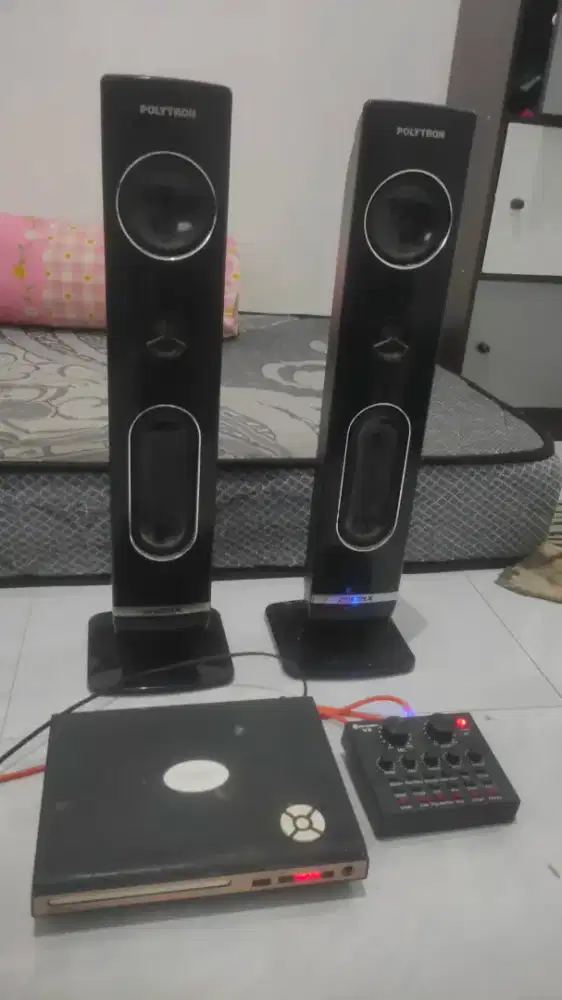 speker bekas tv polytron