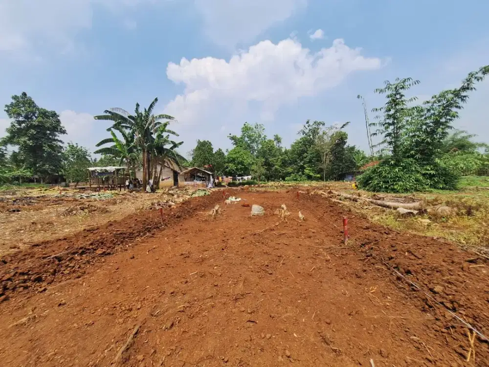 Tanah Kavling Murah 1 Jt-an, 10 Menit Stasiun Jatake