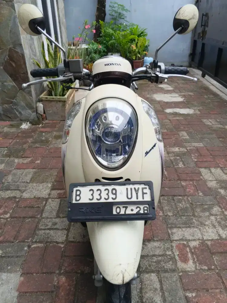 Scoopy 2013 esp starter kasar semua ori