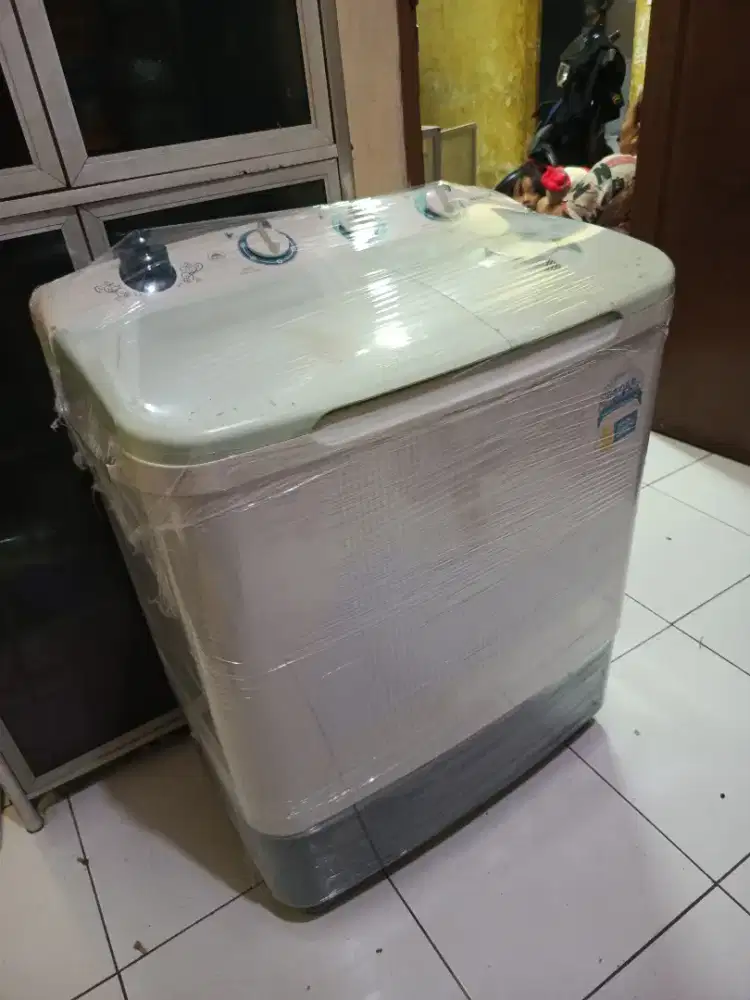MESIN CUCI MERK SANKEN 8KG NORMAL SIAP PAKAI