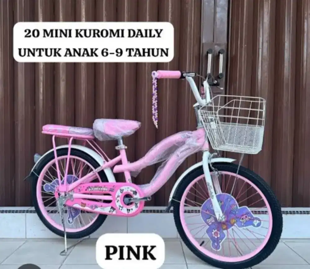 Sepeda anak uk 20 umur 6-9 tahun